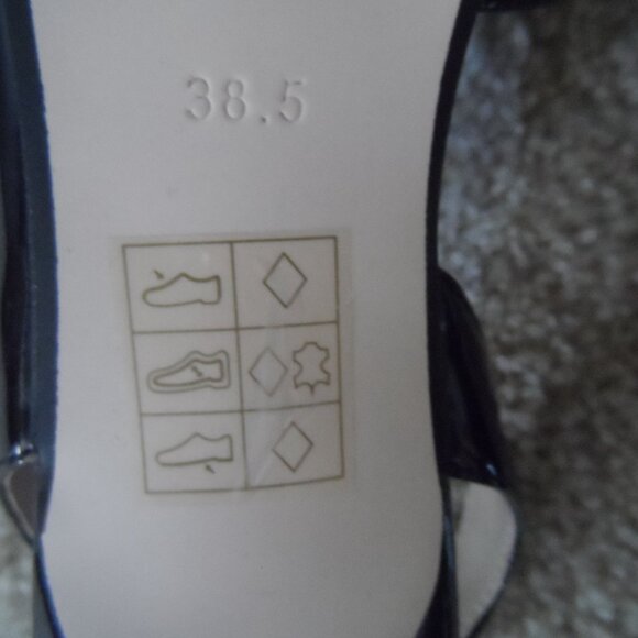 Chic Peagabo Black shoes - size 7.5 NEW - Picture 12 of 13